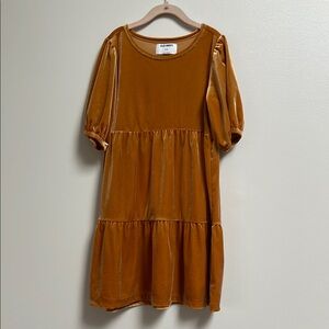 Old Navy  Mustard Dress